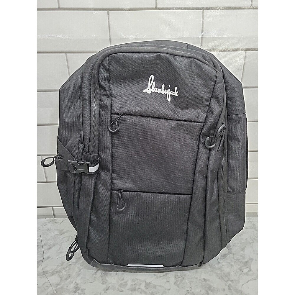 Slumberjack Black Multi-use  Backpack Business Hiking School Travel